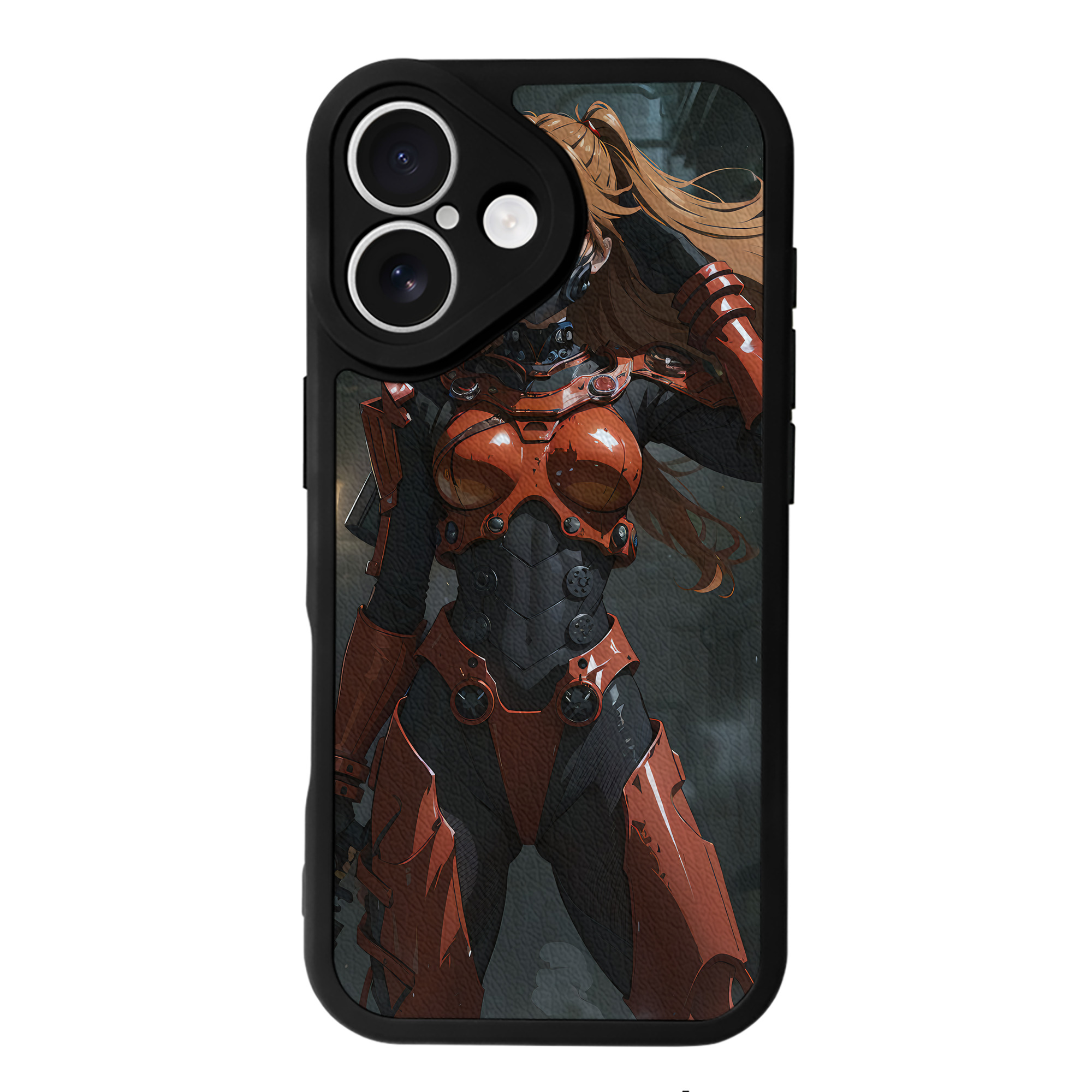（画像用） EVA 新世紀エヴァンゲリオン 【iPhone 16シリーズ対応】シリコンスマホケース（レザー調） 材質：シリコン